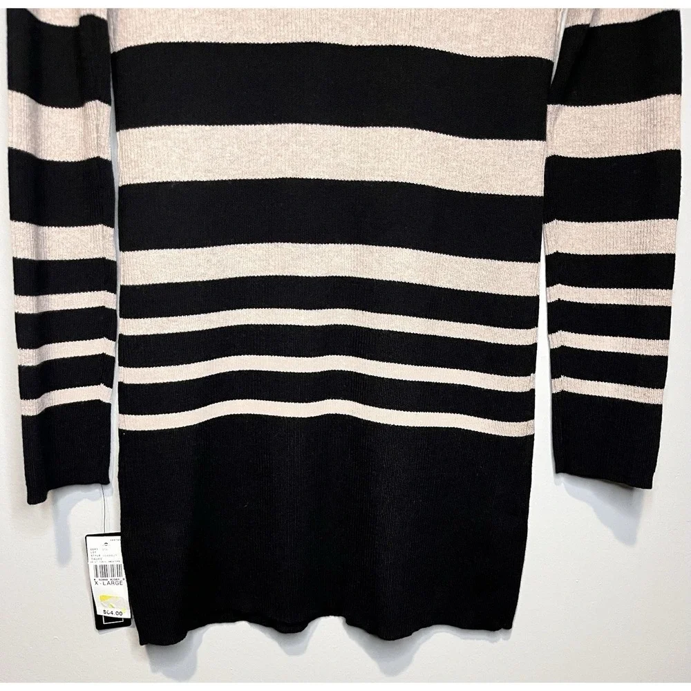 A.BYER Junior Girls Teens Knit Stripe Sweater Dress Sz XL